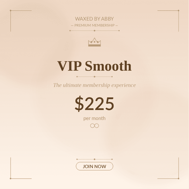 VIP Smooth at waxed.by.abby in Middletown, OH