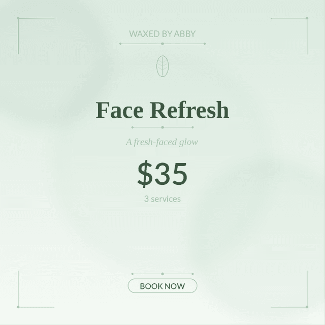 Face Refresh at waxed.by.abby in Middletown, OH